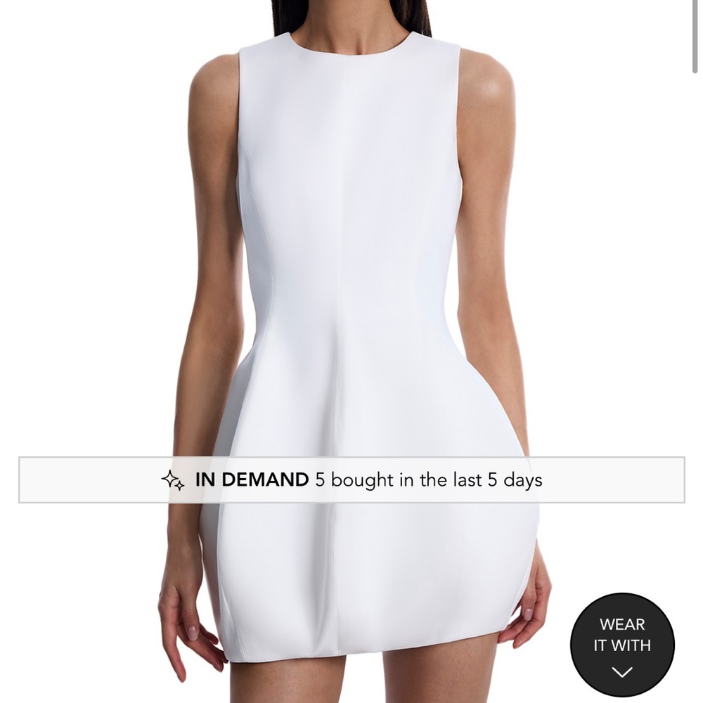 BCBG BUBBLE MINI DRESS